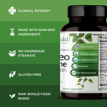 Emerald Labs Osteo Bone Health – Immune & Bone Joint Support | 180 Veg Capsules