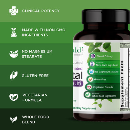 Emerald Labs Prenatal Clinical Multi with Methylfolate & Albion Gentle Iron – Gluten-Free