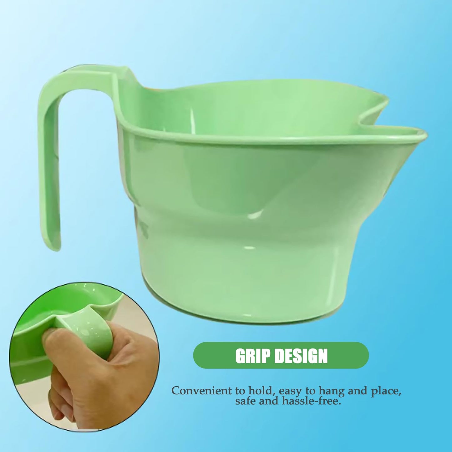 Emesis Basin for Elderly Care – Wide Mouth Vomit Basin Cup with Arc Design