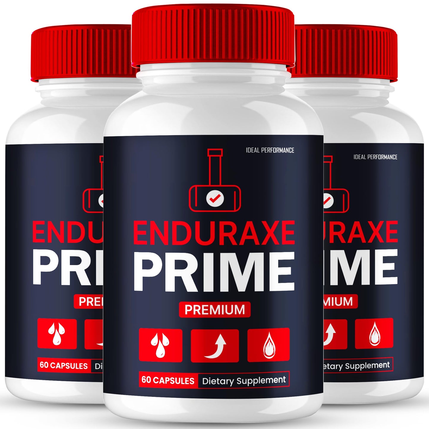 Enduraxe Prime Pills – Official Enduraxe Prime Supplement, Maximum Strength (3 Pack) | IDEAL PERFORMANCE