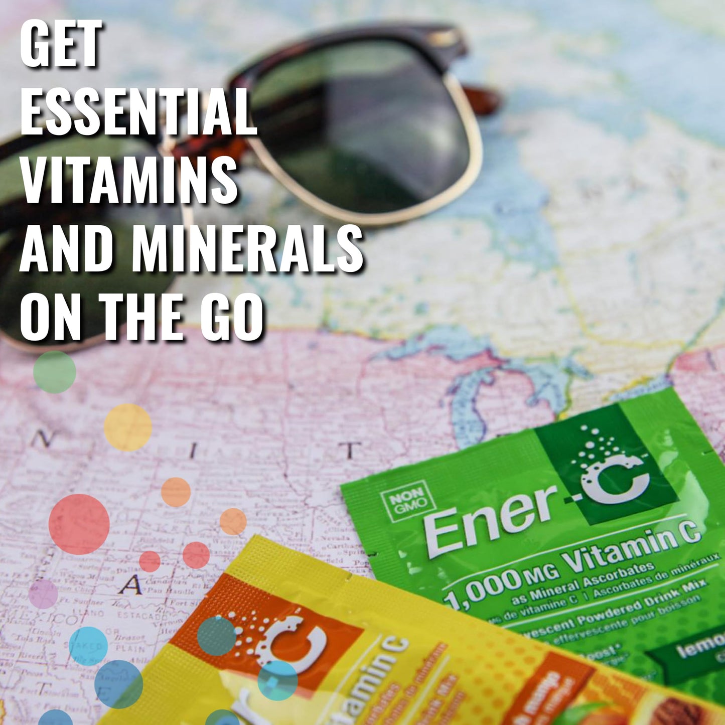 Ener-C Multivitamin Drink Mix – Immune Support Vitamin Packets (Lemon Lime) – 30 Count