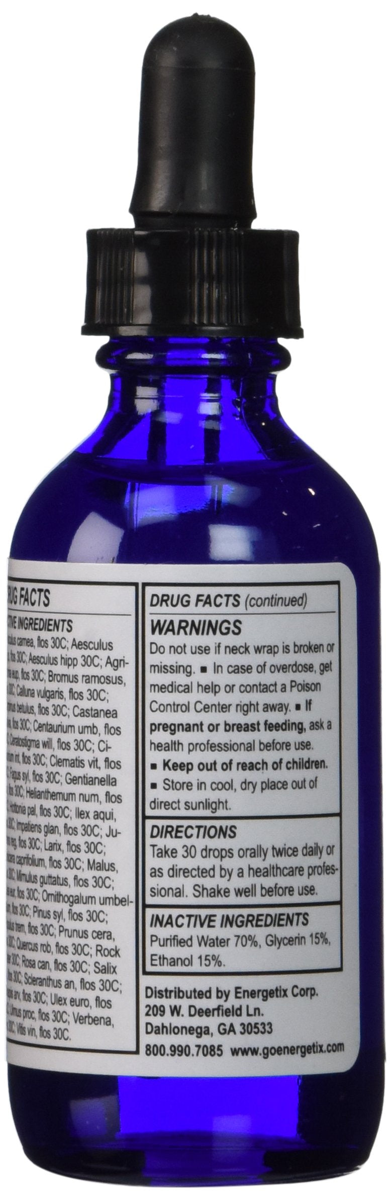Energetix Fields of Flowers Homeopathic Remedy – 38 Flower Essences, 2 Fluid Ounce (59.1 ml)