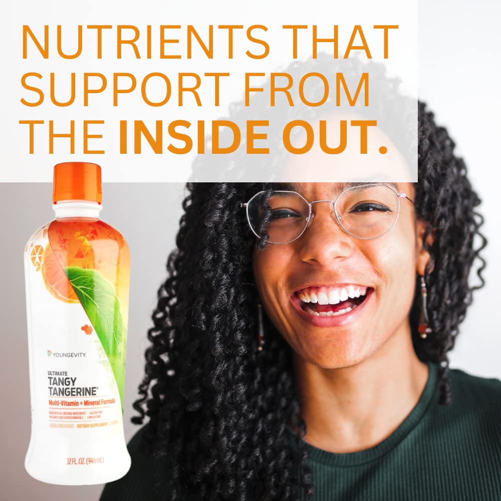 Majestic Earth Tangy Tangerine 32oz – Gluten-Free Liquid Multivitamin
