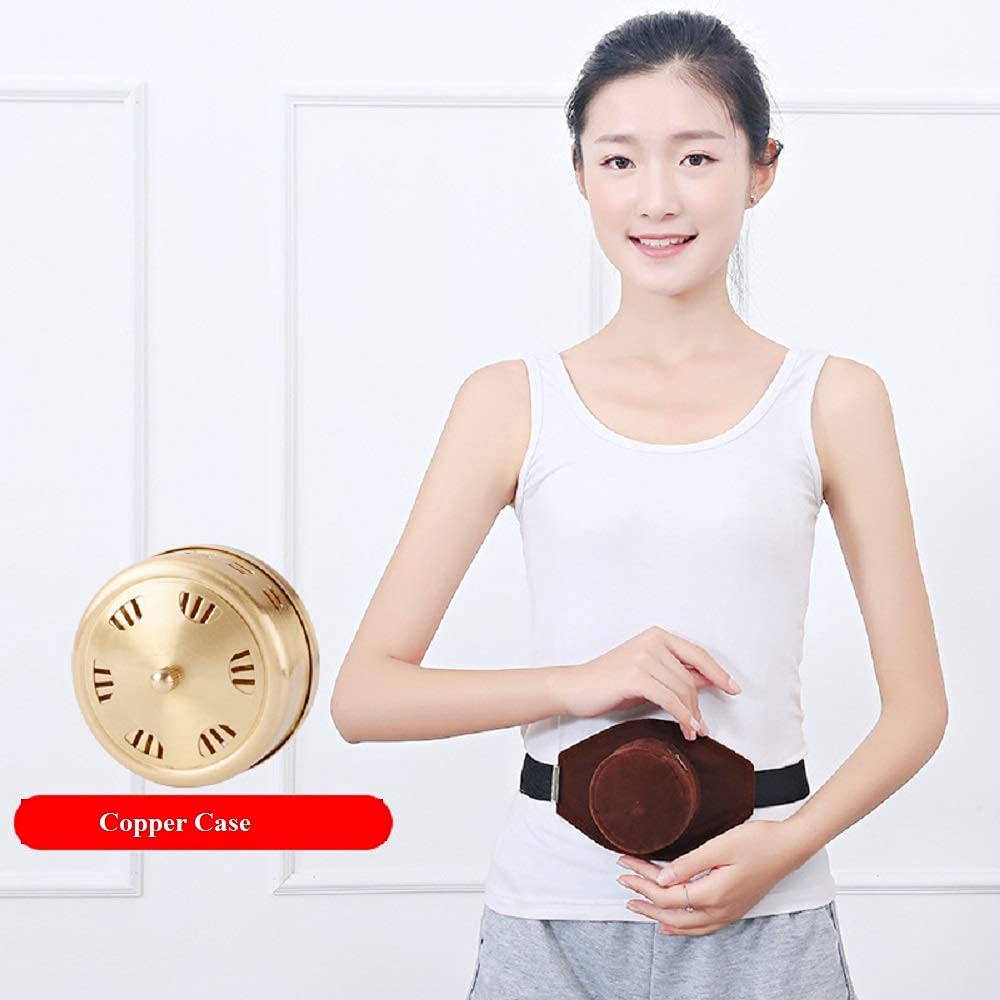 10-Years Purity 60:1 Moxibustion Rolls Set — 54 Rolls + Copper Burner Box