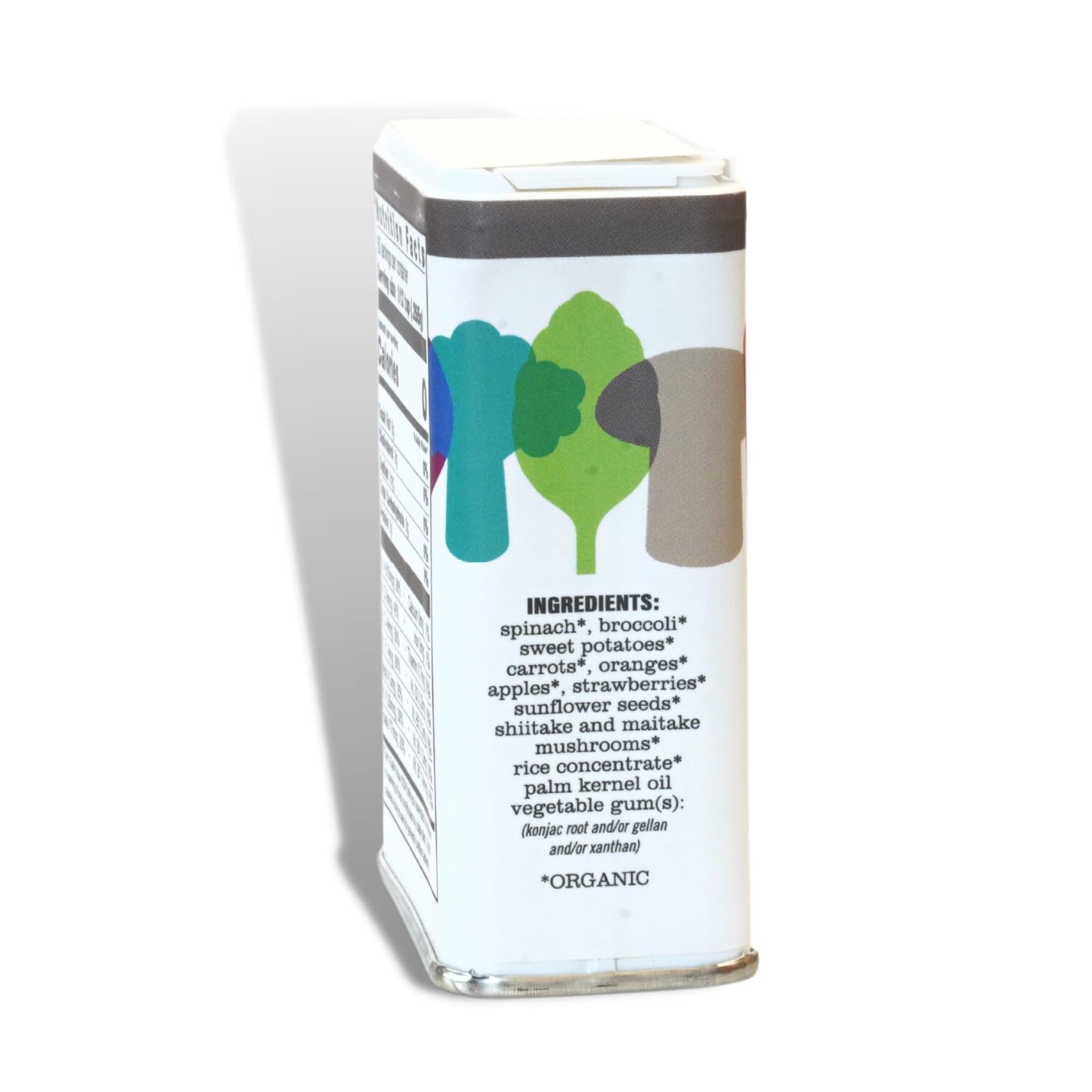 ENOF Organic Fruit & Veg Powder for Kids & Adults — 60 Servings, 10 Clean Ingredients, Strawberry & Spinach, Gluten & GMO Free