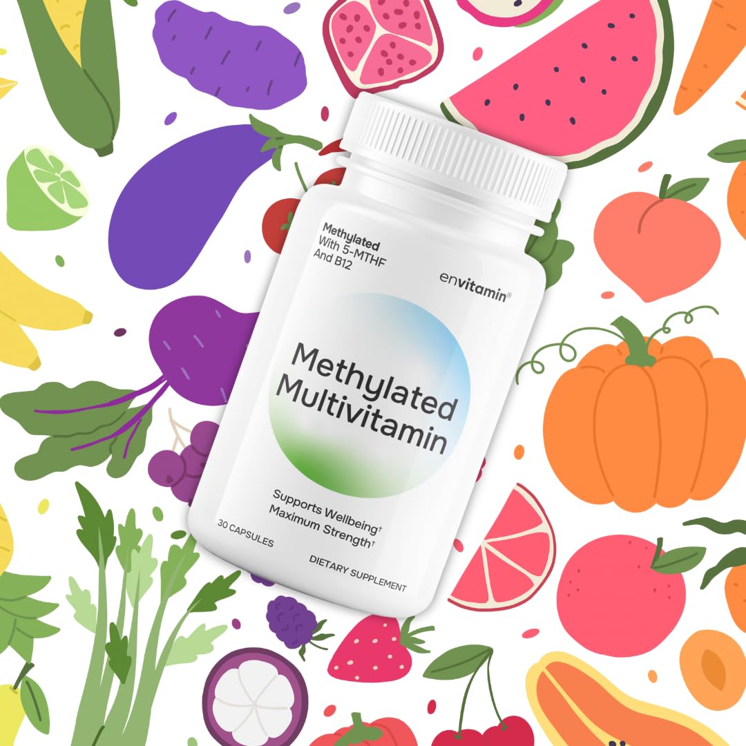 envitamin Methylated Multivitamin & Mineral Complex with L-Methylfolate - 2 Bottle Pack