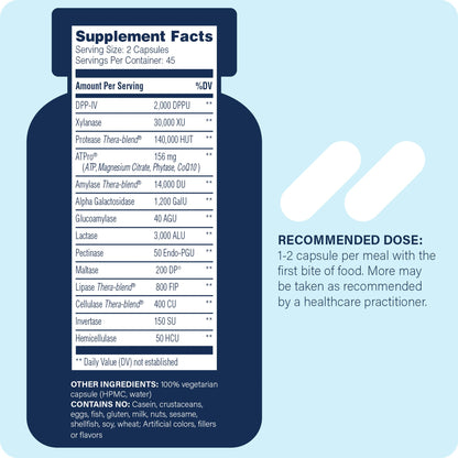 Enzyme Science Intolerance Complex – 90 Capsules for Gluten, Casein & Complex Carbohydrate Sensitivities
