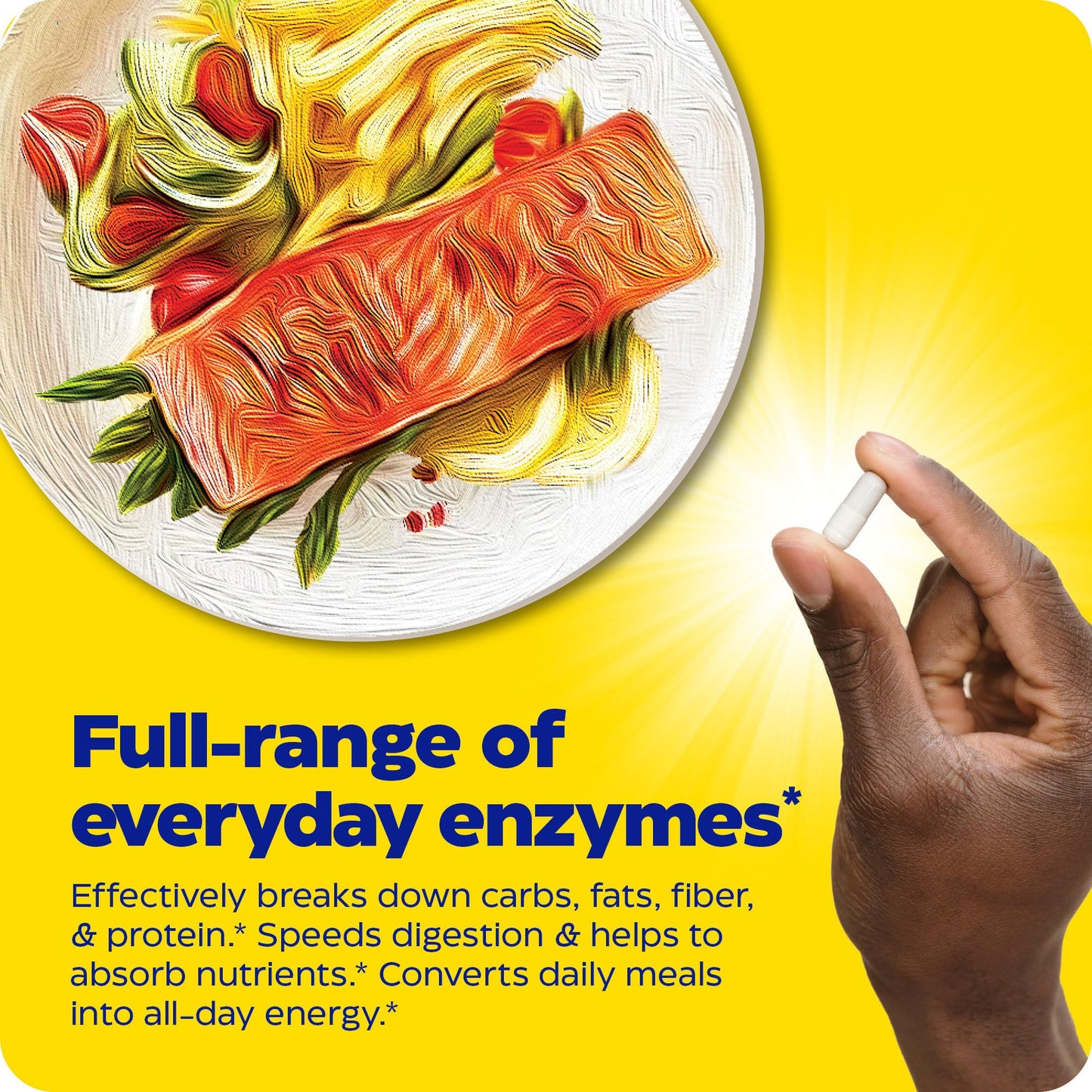 Enzymedica Digest Full Range - Everyday Digestive Enzymes (180 Count)