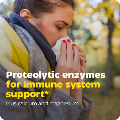 Enzymedica Immune Defense Regular Strength – Proteolytic Immunity Support, 180 Count