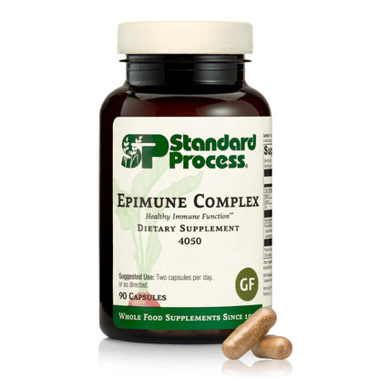 Epimune Complex by Standard Process – Vegan Immune Support with Maitake & Turkey Tail (90 Capsules)