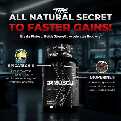 Epimuscle Epicatechin Plateau Breaker | Enhanced Labs | 60 Capsules | Made in USA