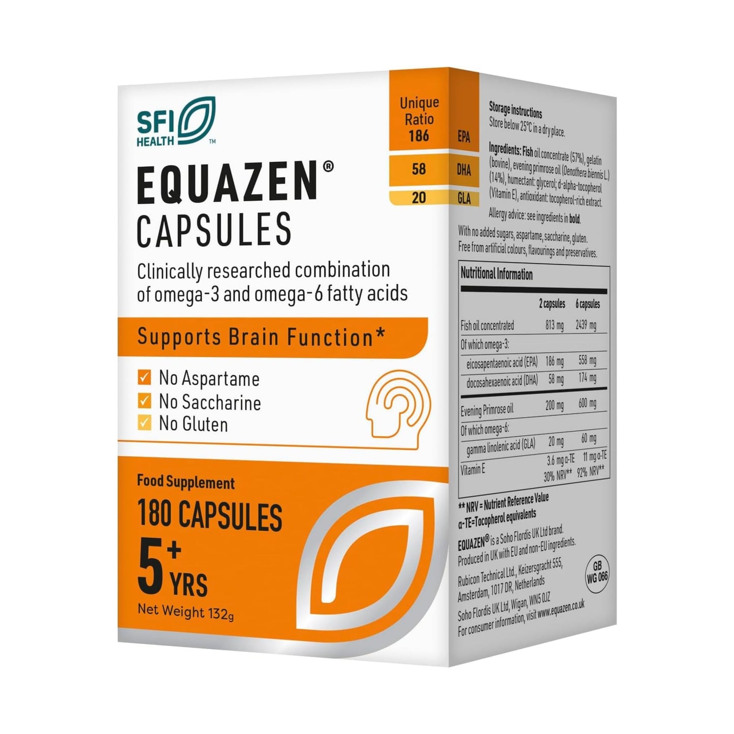 Equazen Eye Q Omega 3 & 6 180 Capsules | Family Capsules