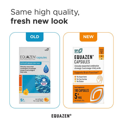 Equazen Eye Q Omega 3 & 6 180 Capsules | Family Capsules