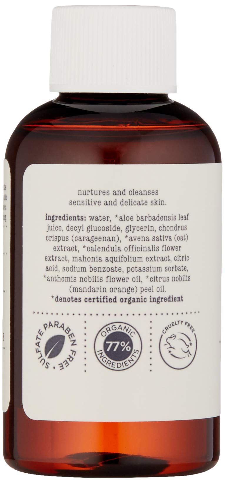erbaviva Baby Body Wash, 2 Fl Oz – Organic Gentle Baby Cleanser