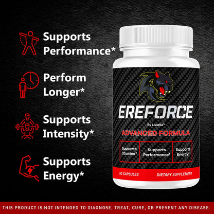 (3 Pack) Ereforce Capsules - Advanced Daily Formula, 180 Capsules