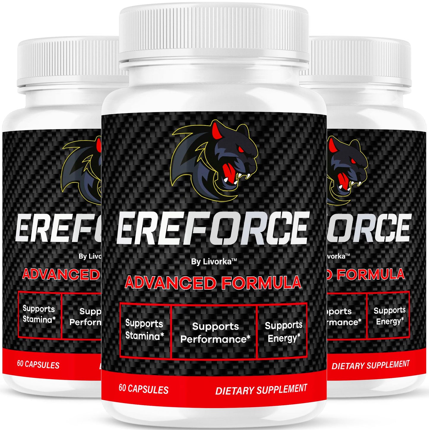(3 Pack) Ereforce Capsules - Advanced Daily Formula, 180 Capsules