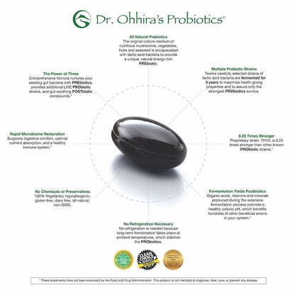 Essential Formulas Dr. Ohhira’s Probiotics Original Formula – 100 Capsules