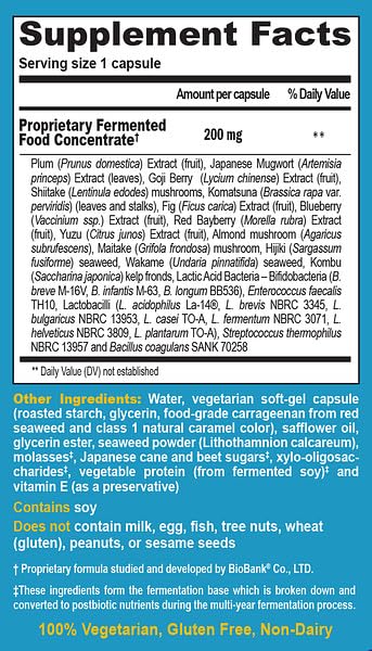 Dr. Ohhira's Probiotics Professional Formula - 120 Capsules, Postbiotic Metabolites