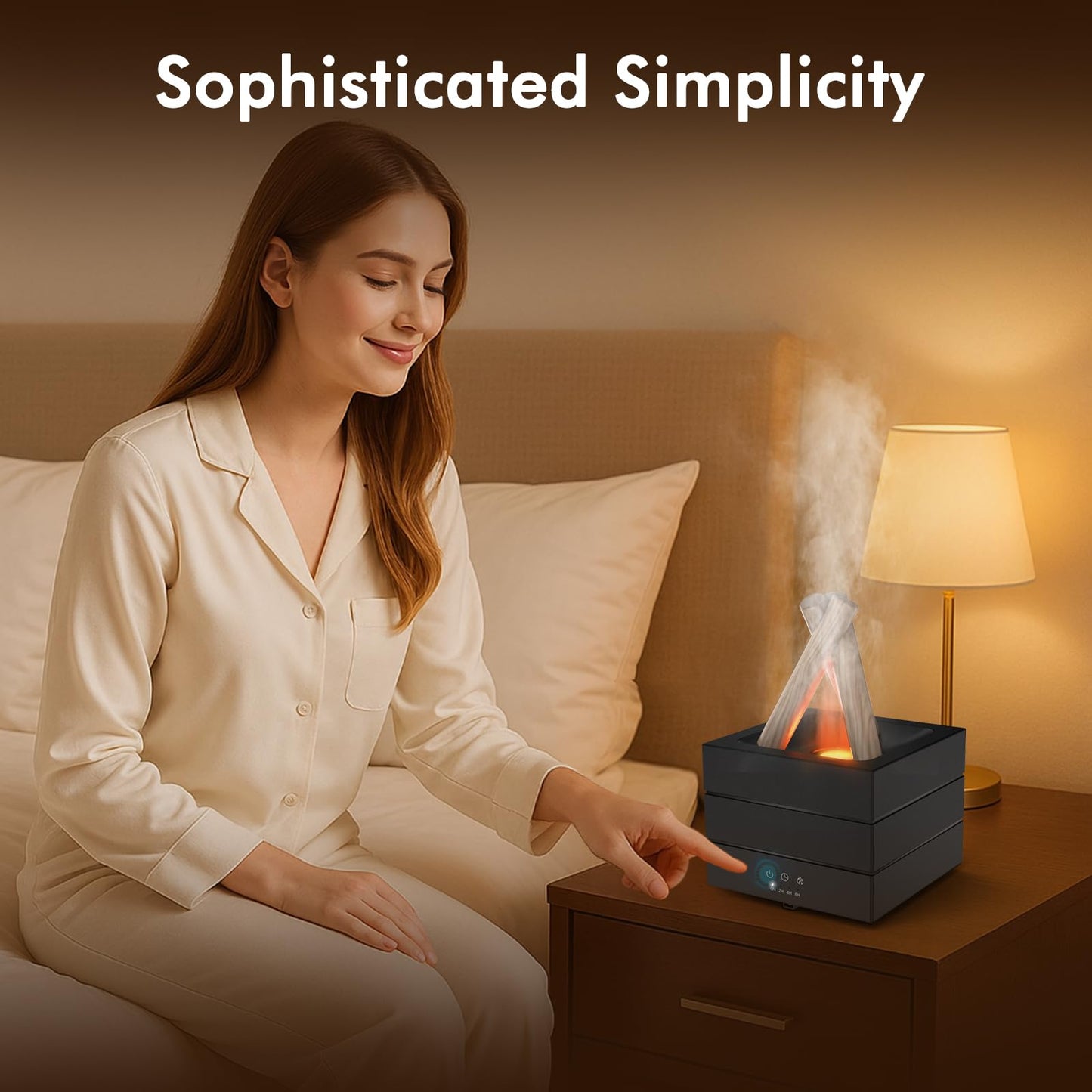 Essential Oil Diffuser 280ML Ultrasonic Humidifier with Remote, Timer & Auto-Off – 7 LED Colors