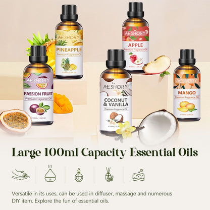Pineapple Fragrance Oil 3.38FL.OZ (100ML) | Aromatherapy Essential Oils for Diffusers, Massage, Soap & Candle Making