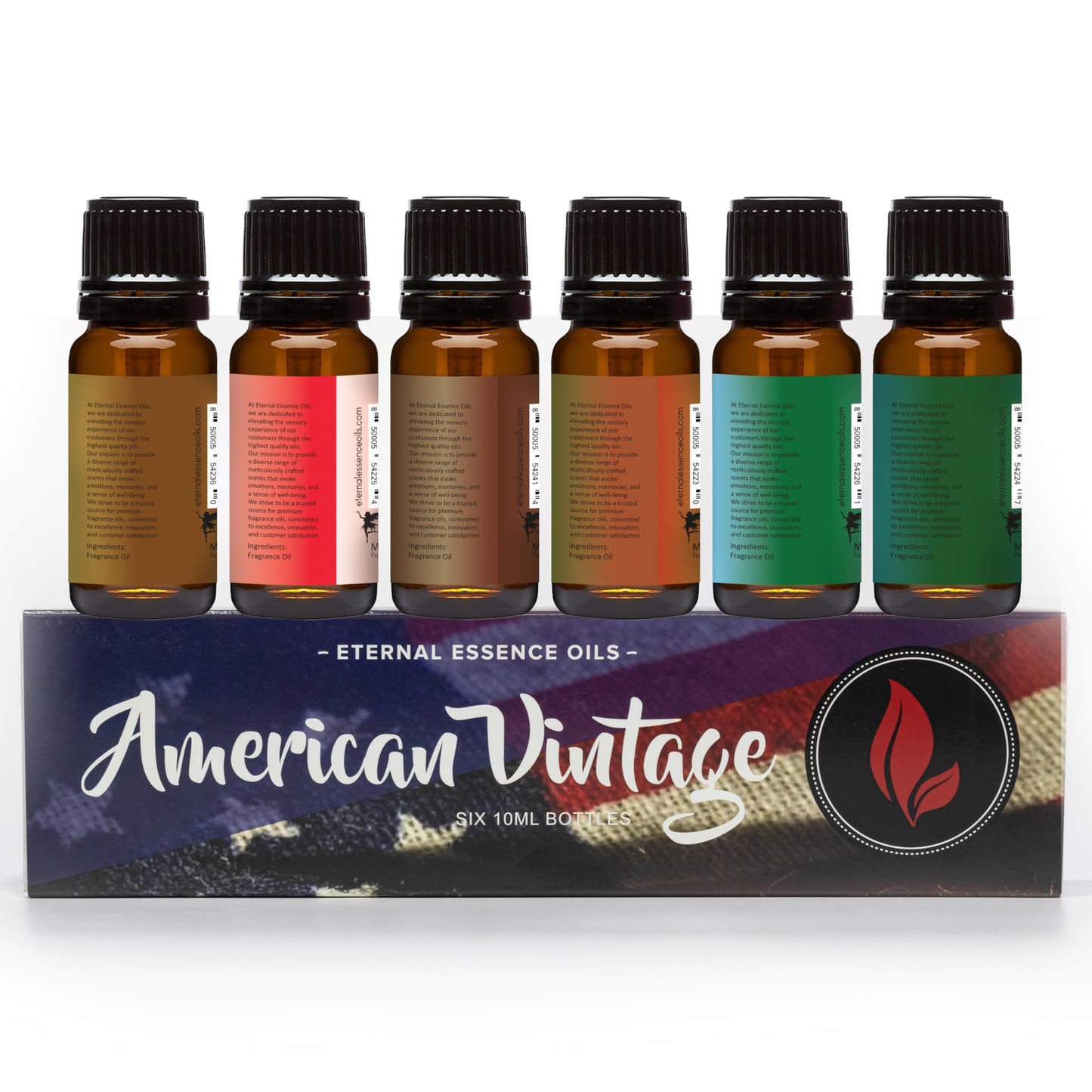 Eternal Essence Oils American Vintage 6-Pack – Premium Fragrance Oils 10ml