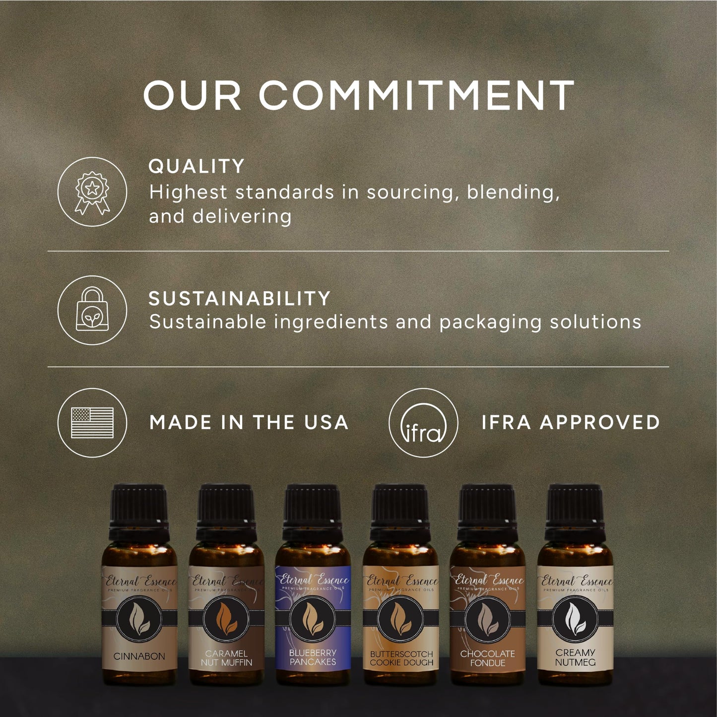 Eternal Essence Oils Christmas Set of 6 Premium Fragrance Oils – 10ml