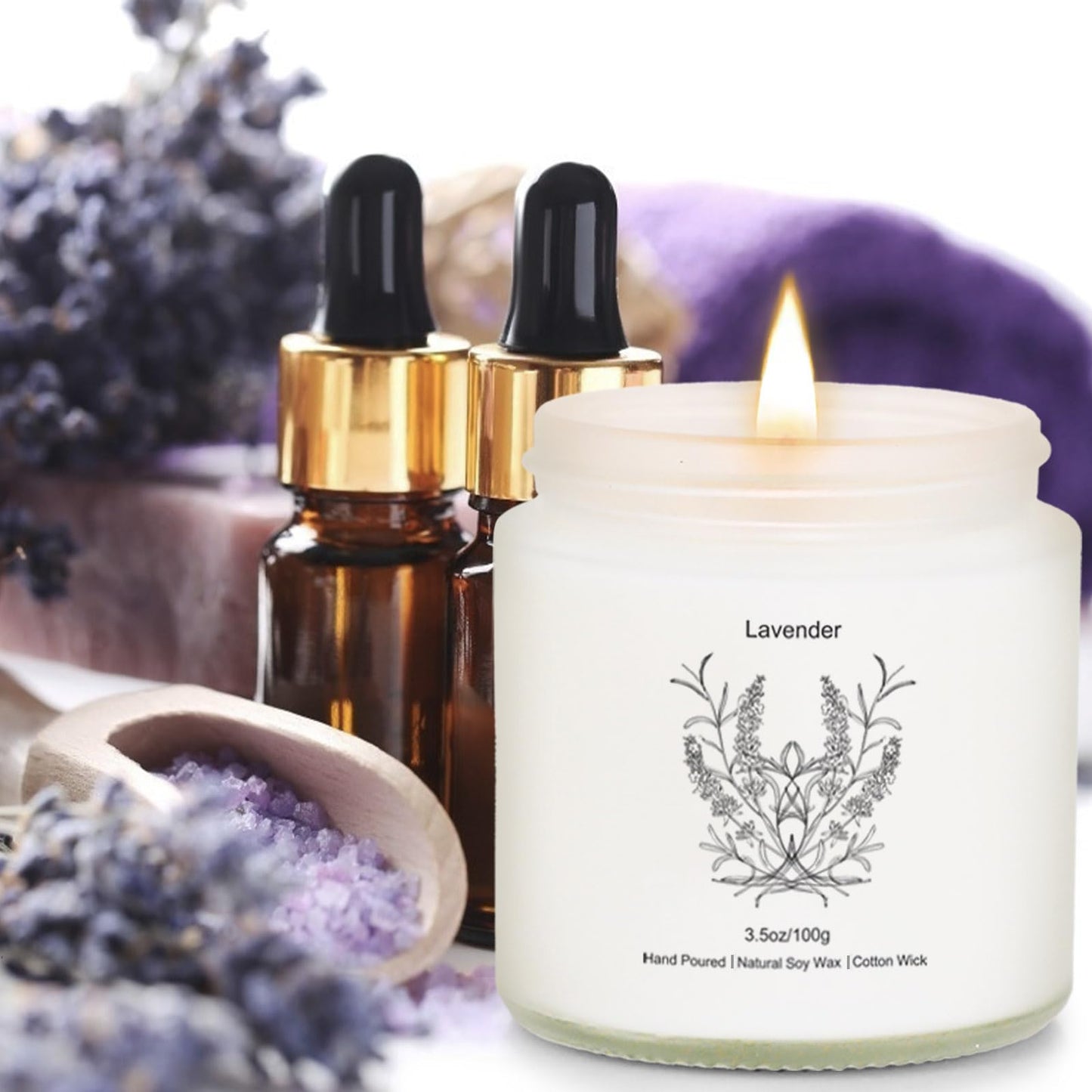 8-Pack Aromatherapy Soy Wax Candles for Women | Gift Ideas for Mother's Day