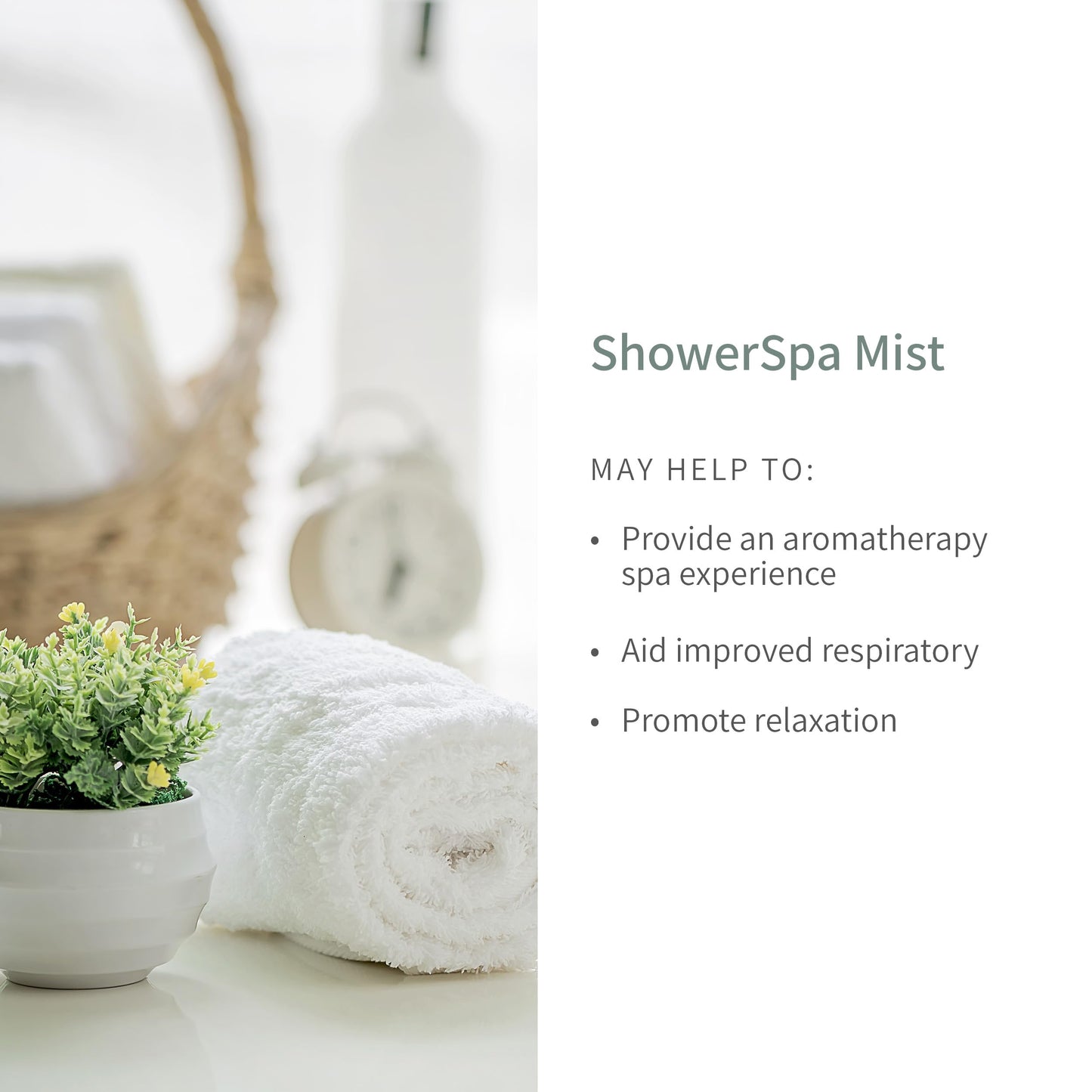 European Spa Source Eucalyptus ShowerSpa Mist Spray for Aromatherapy, At Home Spa Experience, Sinus Congestion Relief, and Tension Relief, 4 fl oz