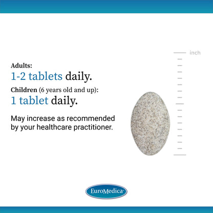 EuroMedica EurOmega-3 – EPA & DHA Omega-3 Tablets for Brain & Heart Health (60 Tablets)