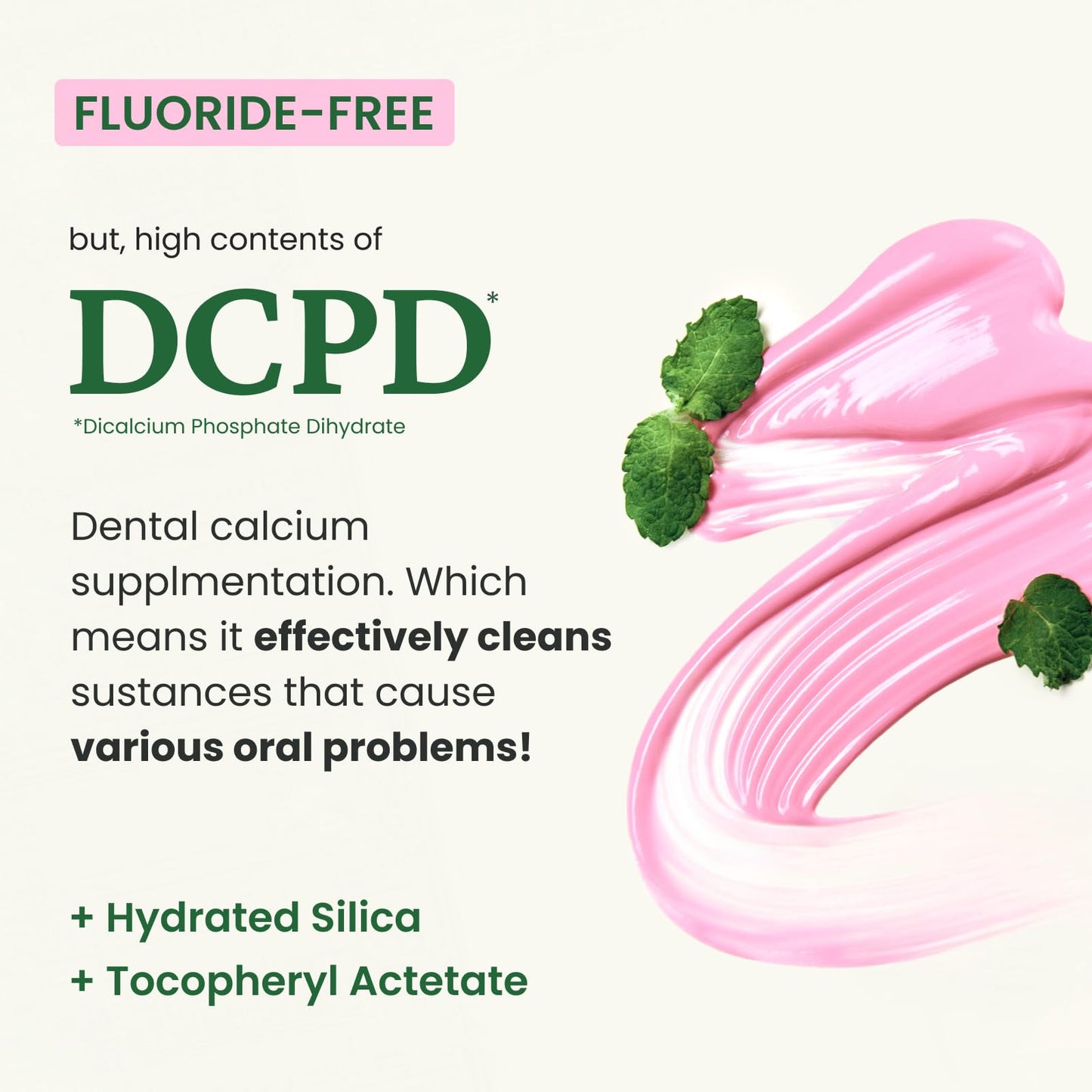 EUTHYMOL Original Pink Toothpaste – Fluoride-Free, Sensitive Teeth & Gums, Wintergreen