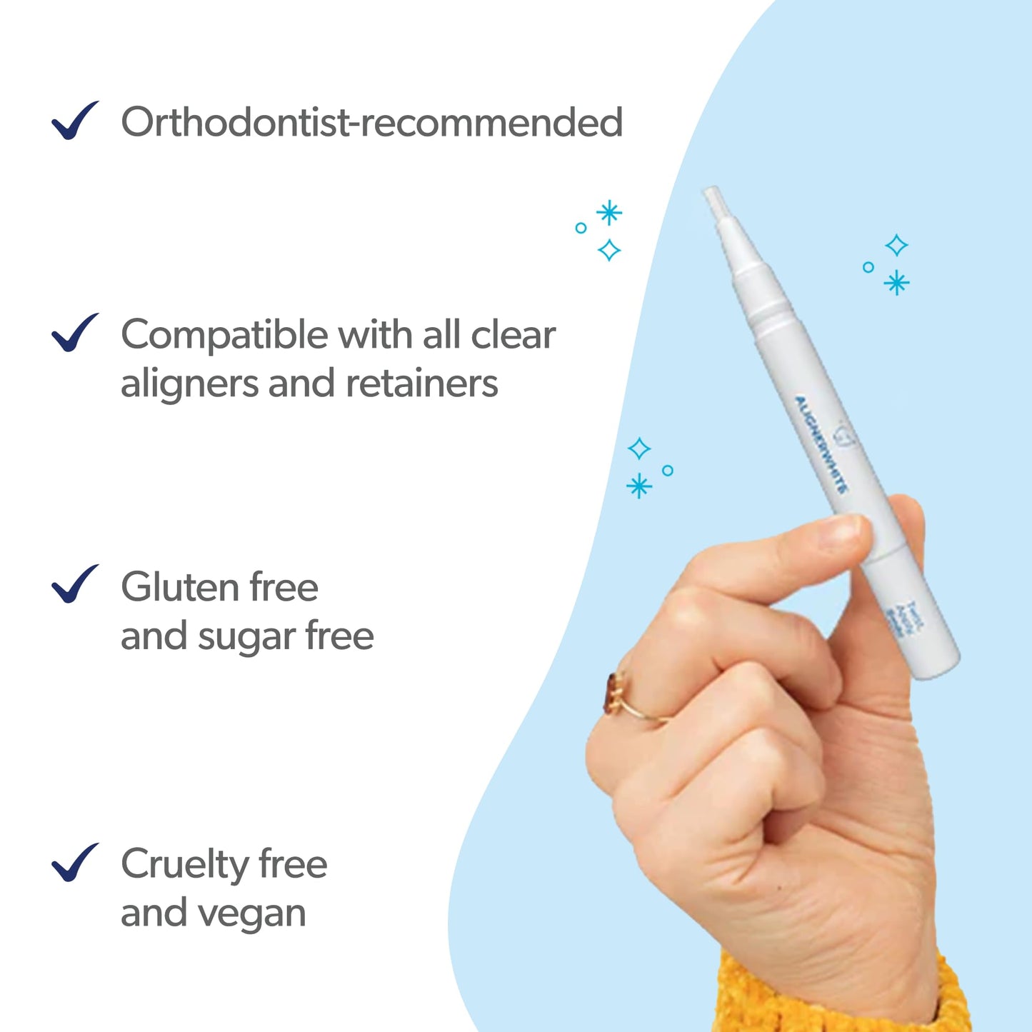 EverSmile AlignerWhite Travel Size Teeth Whitening Pen (2ml) for Aligners