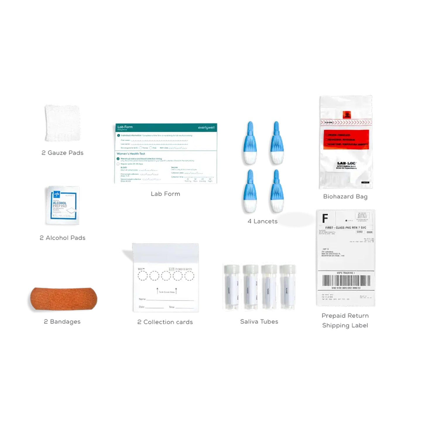 Everlywell Women's Health Test – At-Home Hormone Panel (Ages 18+) | CLIA-Certified Lab Results