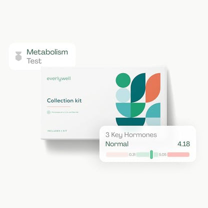 Everlywell Metabolism Test - At-Home Collection Kit | CLIA-Certified Lab Results in Days | Ages 18+