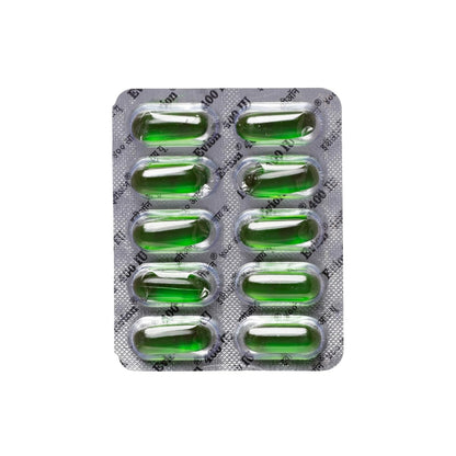 50 Evion Vitamin E 400mg Capsules – Glowing Skin, Hair & Nails