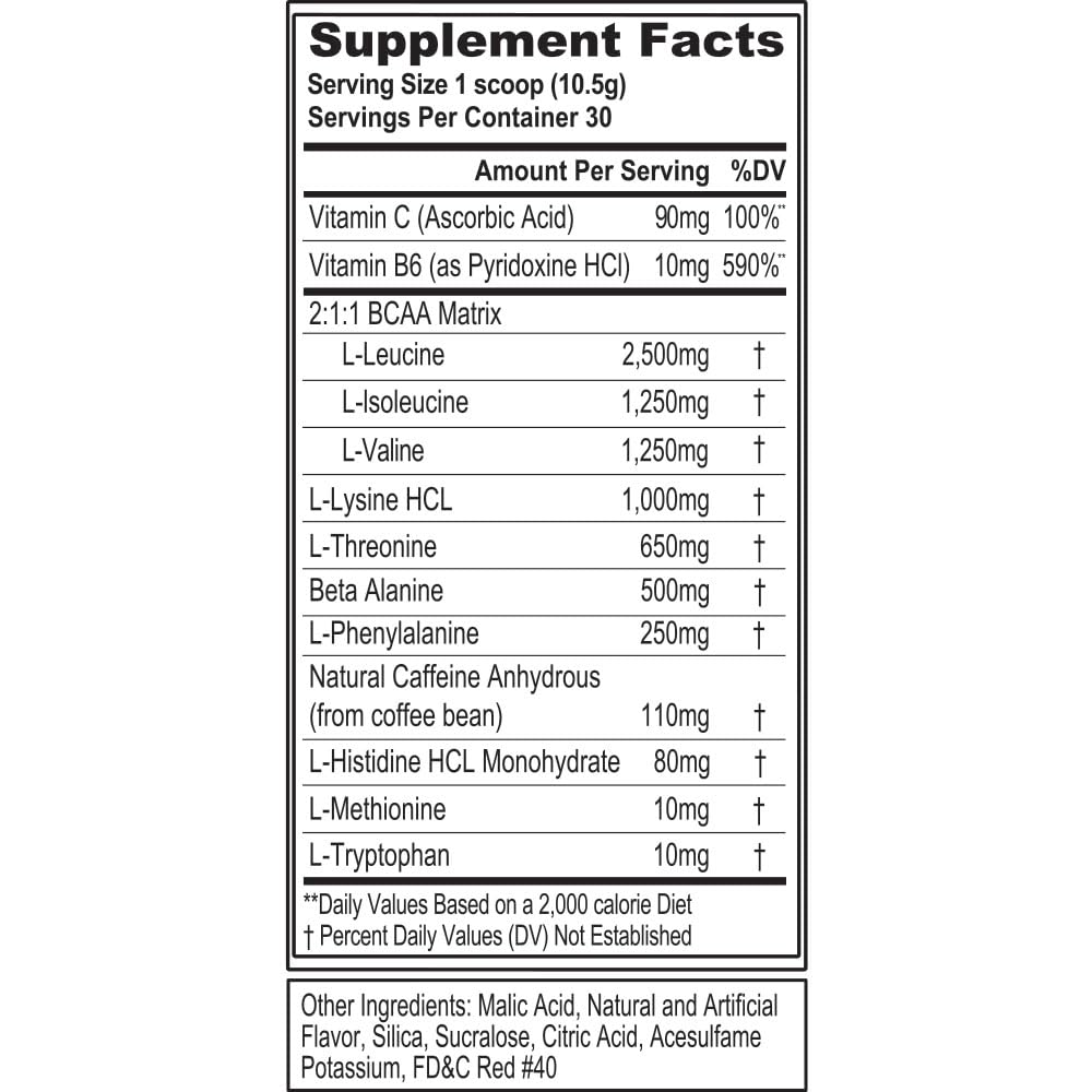 Evlution Nutrition EAA Energy - Pre & Post Workout Powder | 30 Servings | Watermelon Splash