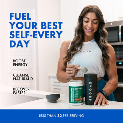 Evogen Evogreens - Super Greens Powder for Recovery, Wellness & Immune Health | 30 Servings