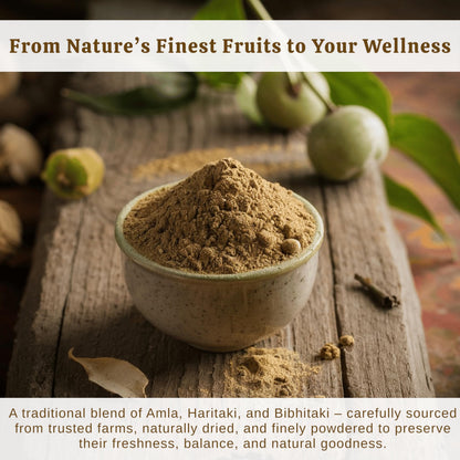 Exotic Veda Triphala Powder 100g – Ayurvedic Digestive Health