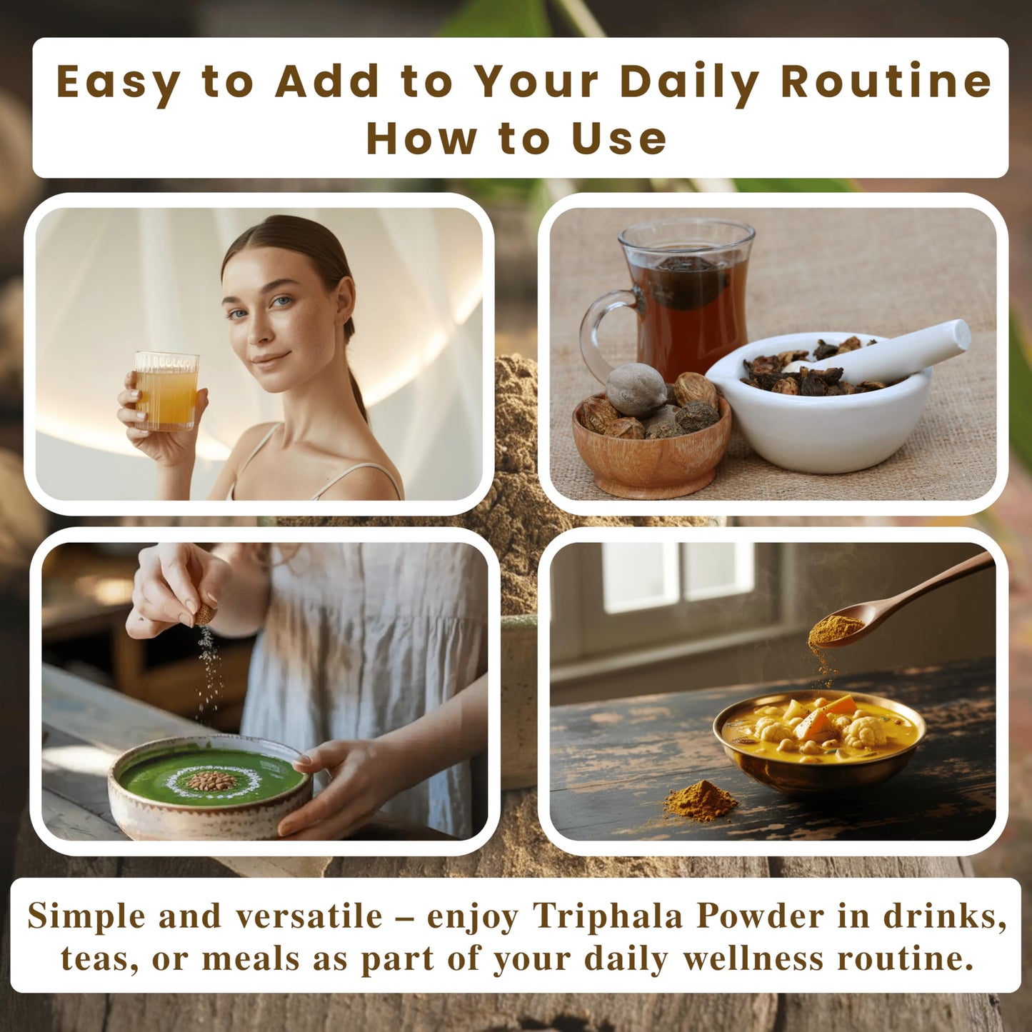 Exotic Veda Triphala Powder 100g – Ayurvedic Digestive Health