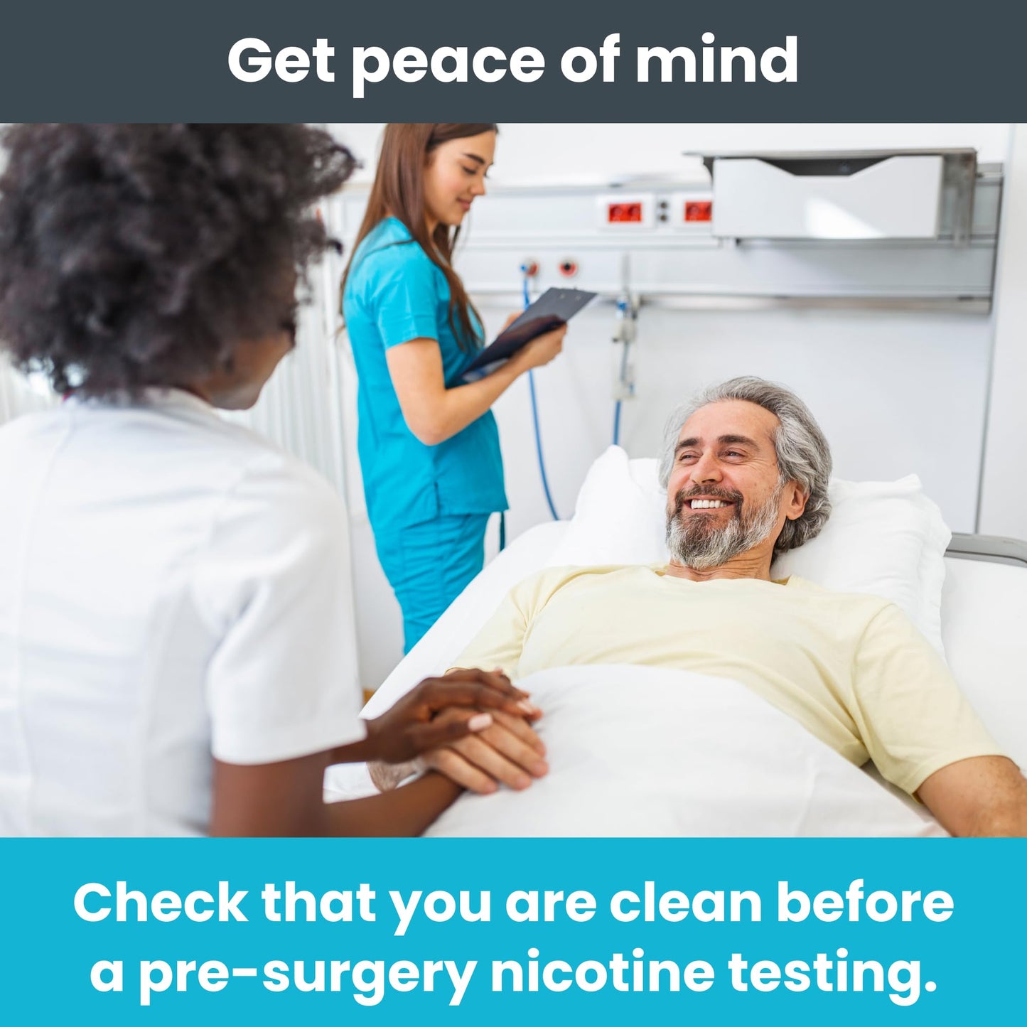 Exploro Nicotine Testing Kit at Home – Cotinine Urine Test Strips, 200 ng/mL, Pack of 10