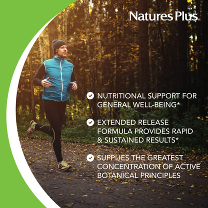 Nature's Plus Rhodiola Extended Release 1000mg | 30 Vegan Tablets | Energy, Focus & Stress Relief