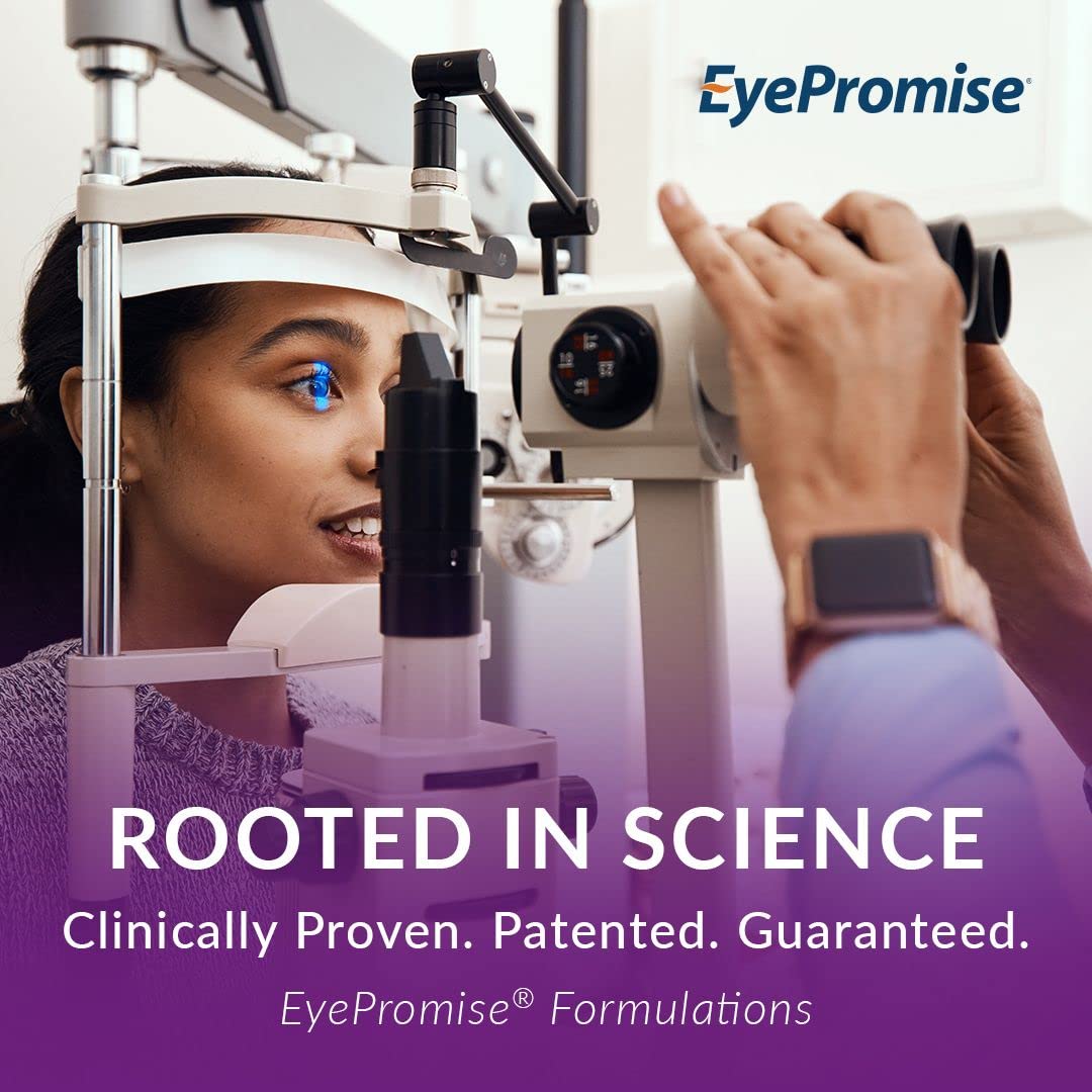 EyePromise Restore Eye Health Supplement – 60 Softgels, 30-Day Supply | Zeaxanthin, Lutein & Omega-3