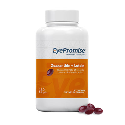EyePromise Zeaxanthin & Lutein Eye Vitamin - 180 Softgels, 90-Day Supply