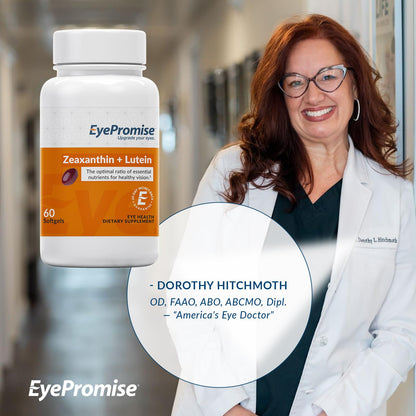 EyePromise Zeaxanthin & Lutein Eye Vitamin - 180 Softgels, 90-Day Supply
