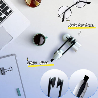 Eyeglass Cleaner Kit | Portable Microfiber Lens Cleaner for Glasses