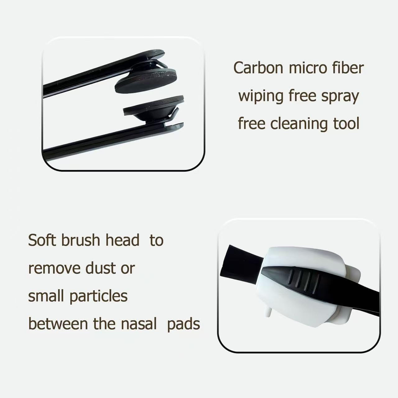 Eyeglass Cleaner Kit | Portable Microfiber Lens Cleaner for Glasses