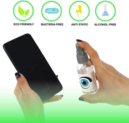 Leader Liquid Lens Cleaner 29.5 ml – Alcohol-Free Cleaning Solution for Eyeglasses & Cameras | Sports World Vision