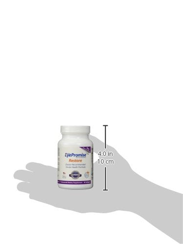 EyePromise Restore Eye Health Supplement – 60 Softgels, 30-Day Supply | Zeaxanthin, Lutein & Omega-3