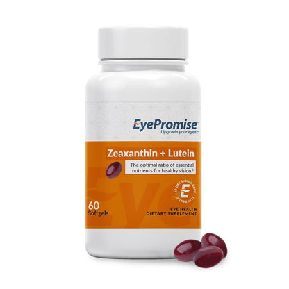 EyePromise Zeaxanthin + Lutein Eye Vitamin – 60 Softgels | Gluten-Free & Vegetarian