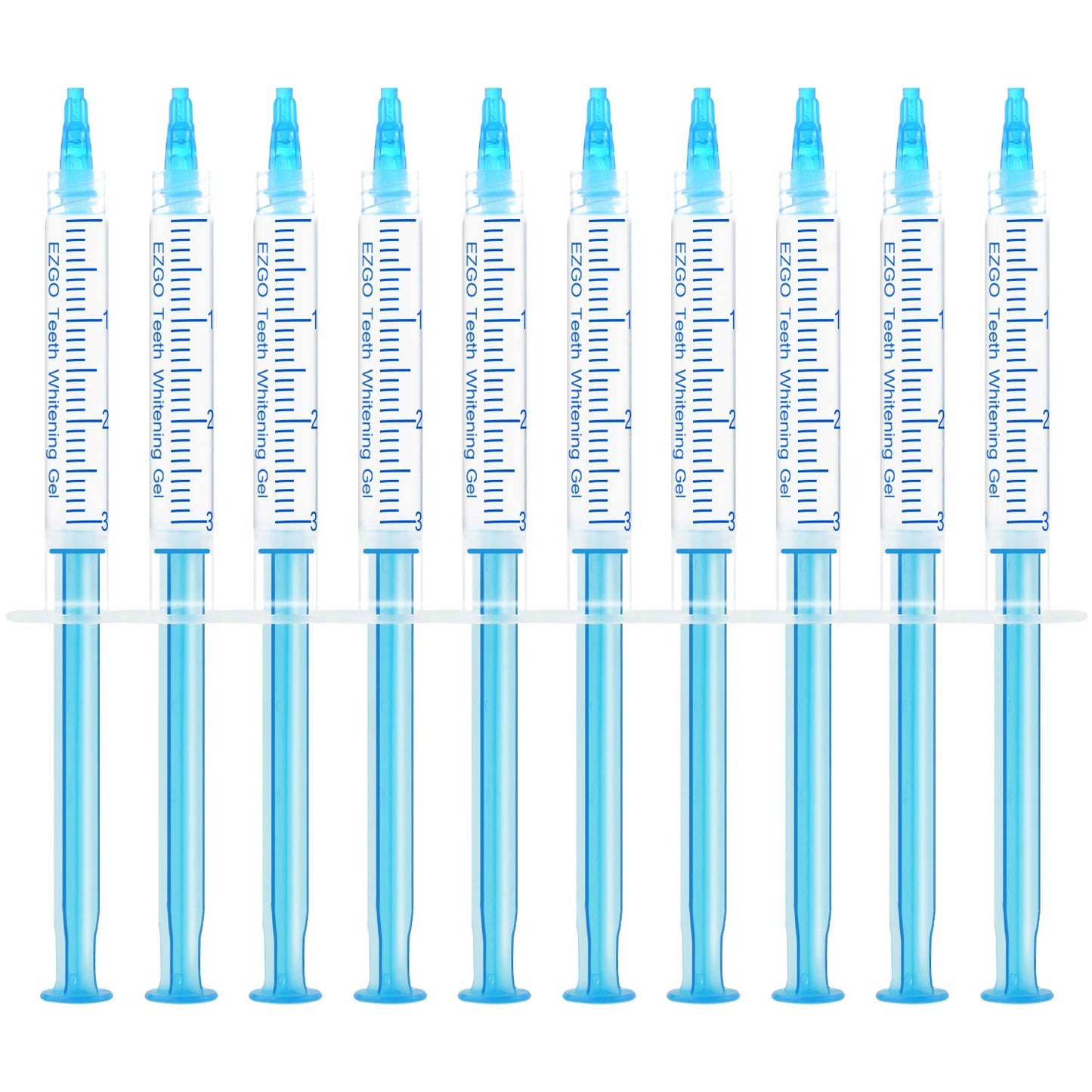 EZGO 10-Pack Teeth Whitening Gel Refills 22% - Mint Flavor (3ml x10)