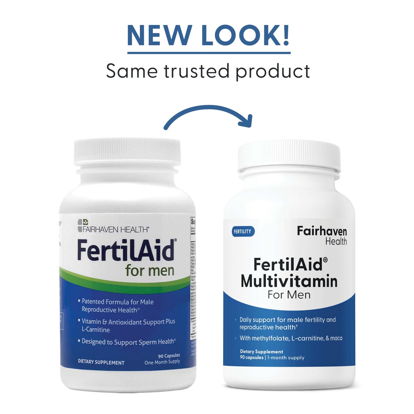 Fairhaven Health FertilAid for Men, MotilityBoost, and CountBoost Combo | Men’s Fertility Supplements